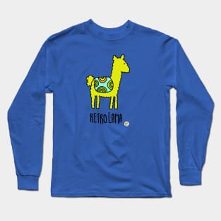 Yellow lama Long Sleeve T-Shirt